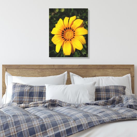 bloemvermogen canvas afdruk (Insitu (Slaapkamer))