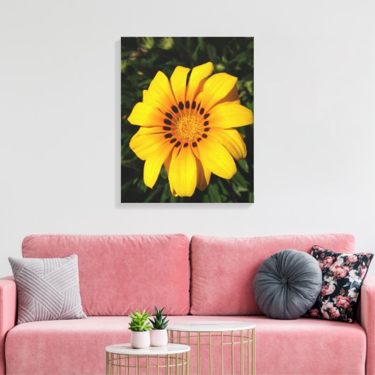 bloemvermogen canvas afdruk (Insitu (Woonkamer))
