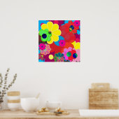 bloemvermogen poster (Keuken)