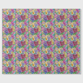 Bloemverpakking bruidspapier cadeaupapier (Vlak)