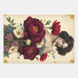  Bloemverpakking Papier Flat Sheet Decoupage Inpakpapier Vel