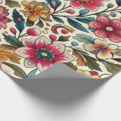 bloemverpakkingspapier cadeaupapier (Hoek)