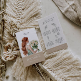 Bloemverzorging Hang Label Bloemist Kaart