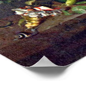 bloemvet door Jan Davidsz de Heem Poster (Hoek)