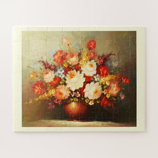 Bloemvet Legpuzzel (Horizontaal)