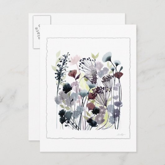 Bloemvezel II Briefkaart (Voorkant / Achterkant)