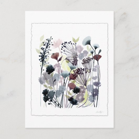 Bloemvezel II Briefkaart (Voorkant)