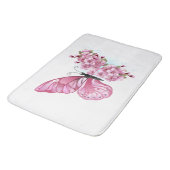 Bloemvink met roze Sakura Badmat (Gekanteld)