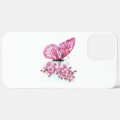 Bloemvink met roze Sakura Case-Mate iPhone Case (Achterkant / Rechts)