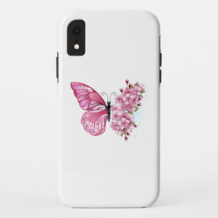 Bloemvink met roze Sakura Case-Mate iPhone Case