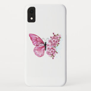 Bloemvink met roze Sakura Case-Mate iPhone Case