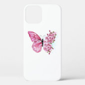 Bloemvink met roze Sakura Case-Mate iPhone Case (Achterkant)