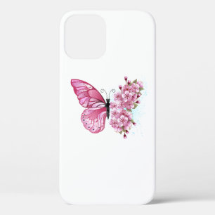 Bloemvink met roze Sakura Case-Mate iPhone Case