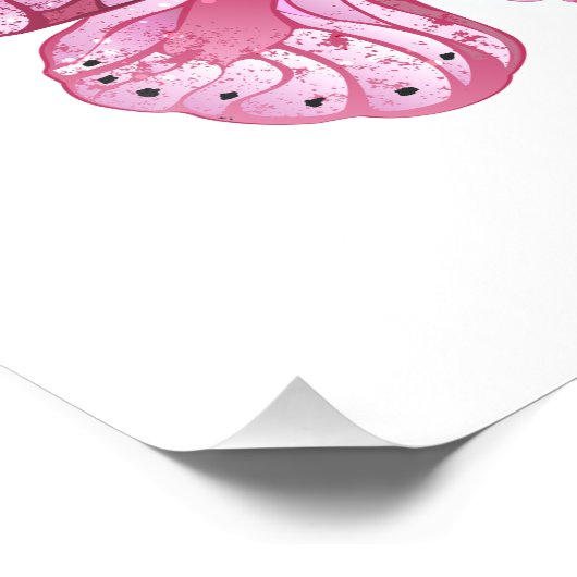 Bloemvink met roze Sakura Foto Afdruk (Hoek)