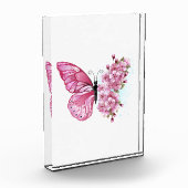 Bloemvink met roze Sakura Fotoblokken (Links)