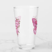 Bloemvink met roze Sakura Glas (Links)