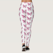 Bloemvink met roze Sakura Leggings (Achterkant)