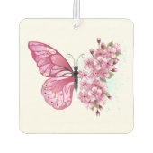 Bloemvink met roze Sakura Luchtverfrisser (Achterkant)