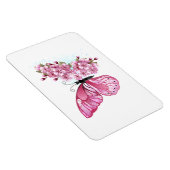 Bloemvink met roze Sakura Magneet (Rechterzijde)