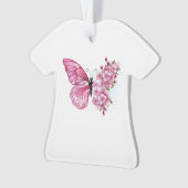 Bloemvink met roze Sakura Ornament (voorkant)
