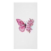Bloemvink met roze Sakura Perfect Poster (Voorkant)