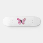 Bloemvink met roze Sakura Persoonlijk Skateboard (Horizontaal)
