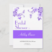 Bloemviolet Kaart (Voorkant)