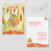 Bloemvis Kinderverzorging | Dagopvang Visitekaartje (Voorkant / Achterkant)