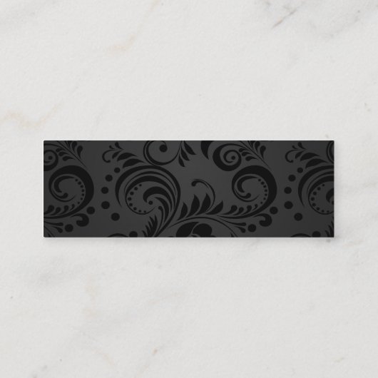 Bloemvlakken, bloemen, bloemkool, bloemkool, bloem mini visitekaartje (Achterkant)