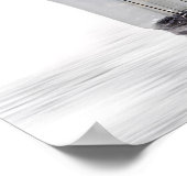 Bloemvlies in gloeilamp poster (Hoek)