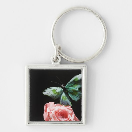 Bloemvlies Sleutelhanger (Voorkant)