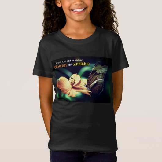 Bloemvlies T-shirt (Voorkant)