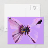 Bloemvlinder Briefkaart (Voorkant / Achterkant)