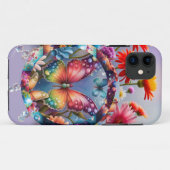 Bloemvlinder Case-Mate iPhone Case (Achterkant (horizontaal))