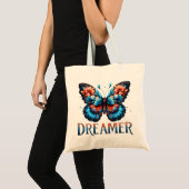 Bloemvlinder Droomster Boodschappentas Tote Bag (Voorkant (product))