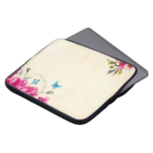 Bloemvlinder Laptop Sleeve