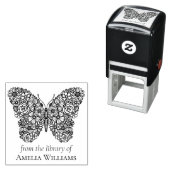 Bloemvlinder uit de bibliotheek van  zelfinktende stempel (In situ)