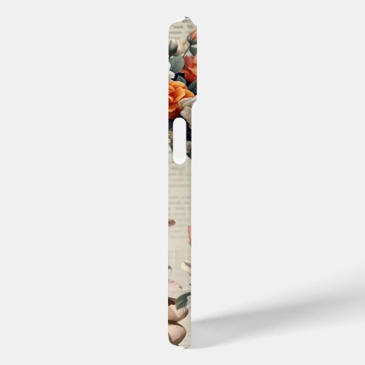 bloemvlinders gepersonaliseerd Case-Mate iPhone case (Achterkant / Rechts)