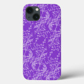 Bloemvogel, gevlekt paars Case-Mate iPhone case (Achterkant)