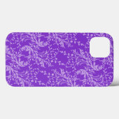 Bloemvogel, gevlekt paars Case-Mate iPhone case (Achterkant (horizontaal))