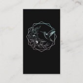 Bloemvogelpest Natuur vogelloop Visitekaartje (Voorkant)