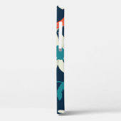 Bloemvogels:  naadloos design. Case-Mate iPhone case (Achterkant / Links)