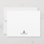 Bloemvogels op Branches Stationery Notecards Notitiekaartje (Achterkant)