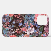 bloemvogels: Waterverf elegantie. Case-Mate iPhone Case (Achterkant (horizontaal))