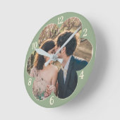 Bloemvormig Gemakkelijk Aangepast Fotosjabloon Sag Ronde Klok (Hoek)