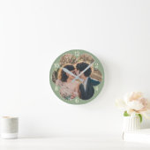 Bloemvormig Gemakkelijk Aangepast Fotosjabloon Sag Ronde Klok (Huis)