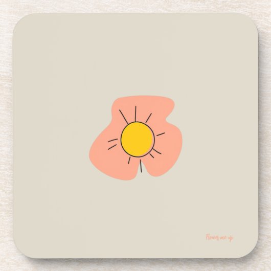 Bloemvormige onderzetter (Voorkant)