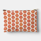 Bloemvormige ruit Yellow Oranje Roze Etui (Achterkant)