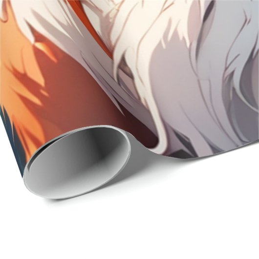 Bloemvos Cadeaupapier (Rol Hoek)