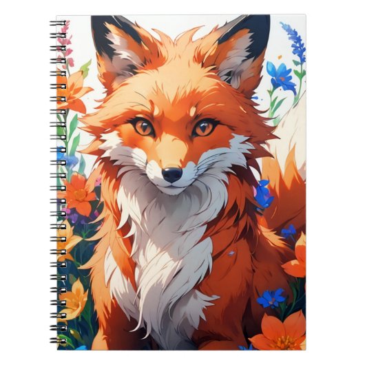 Bloemvos Notitieboek (Voorkant)